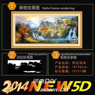 钻石画 点亮家居艺术，开启财富新篇章