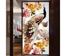 花开富贵孔雀牡丹图钻石画 产品信息与鉴赏指南